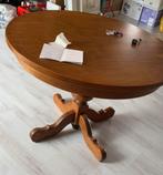 !!!GRATIS!!! eikenhout antiek eettafel, Ophalen, 100 tot 150 cm, Zo goed als nieuw, Vier personen