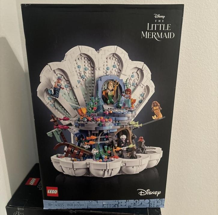 LEGO The Little Mermaid Royal Clamshell (43225) – Nieuw, Kinderen en Baby's, Speelgoed | Duplo en Lego, Nieuw, Lego, Complete set