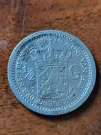 Zilveren ½ Gulden 1910 - Wilhelmina, ½ gulden, Zilver, Ophalen of Verzenden, Koningin Wilhelmina