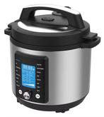 Elektrische Snelkookpan 10-in-1 – 6L – 1000W – RVS, Kookpan of Snelkookpan, Nieuw, Ophalen of Verzenden, Rvs