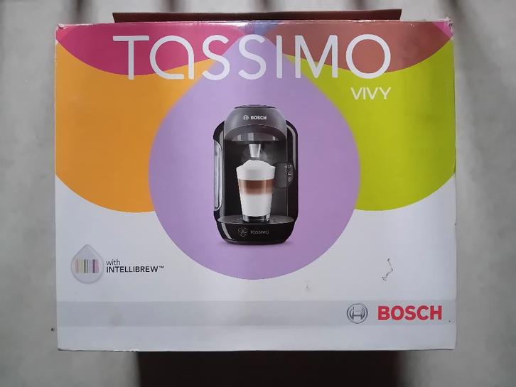 Bosch Tassimo Vivy, Witgoed en Apparatuur, Koffiezetapparaten, Zo goed als nieuw, Koffiemachine, 1 kopje, Ophalen