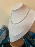 Aquamarijn Akoya zoutwater parel beschermt geluk intuïtie, Blauw, Nieuw, Ophalen of Verzenden, Met edelsteen