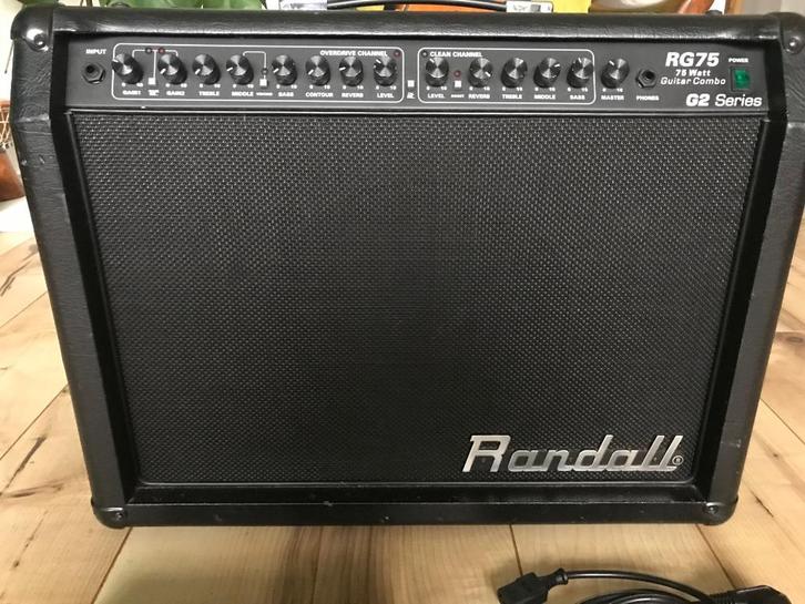 ZGAN: Randall RG75 G2 Gitaar Amp Versterker, Muziek en Instrumenten, Versterkers | Bas en Gitaar, Zo goed als nieuw, Gitaar, 50 tot 100 watt