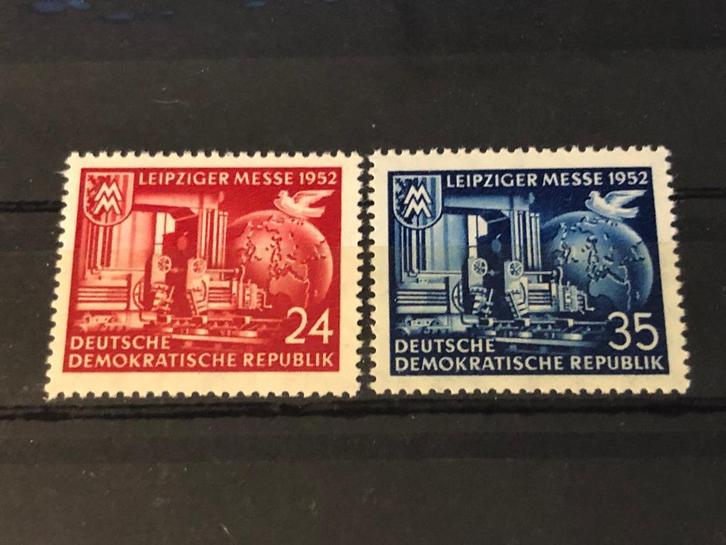 DDR Mi 315-316 1952 postfris, Postzegels en Munten, Postzegels | Europa | Duitsland, Postfris, DDR, Verzenden