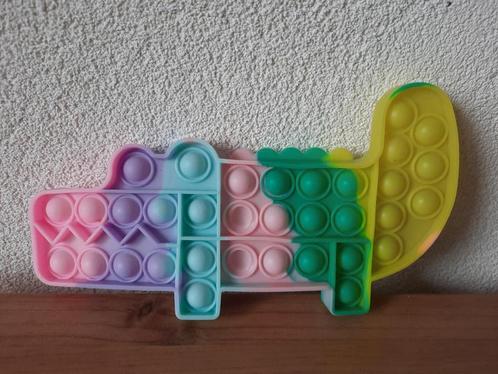 Pop-it Krokodil 19 cm., Verzamelen, Speelgoed, Zo goed als nieuw, Ophalen of Verzenden