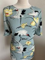 King Louie maat 42 lichtblauwe top blouse 2863, Kleding | Dames, Blauw, Maat 42/44 (L), Ophalen of Verzenden, Zo goed als nieuw