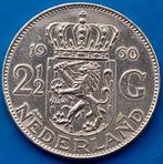 2 1/2 gulden 1960 - Juliana, Postzegels en Munten, Munten | Nederland, Zilver, 2½ gulden, Koningin Juliana, Losse munt
