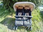 Duobuggy, duowagen, tweeling buggy, verstelbaar, zonnekap, Ophalen, Gebruikt, Overige merken, Verstelbare rugleuning