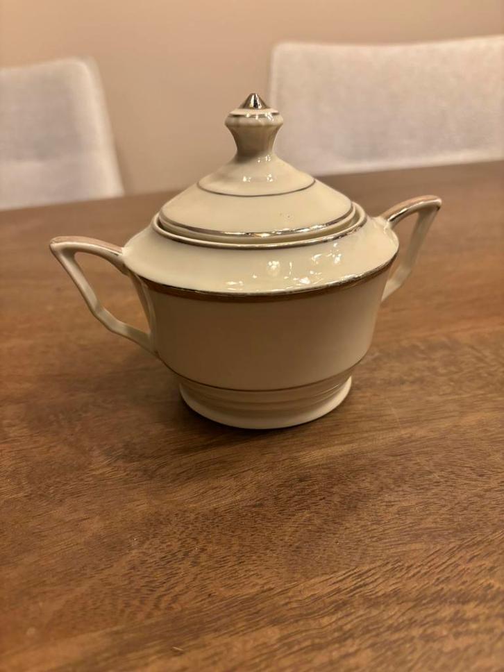 suiker potje Bavaria Senta Elfenbein vintage porzellan, Antiek en Kunst, Antiek | Servies los, Ophalen