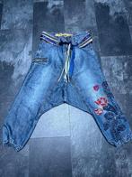 Blauwe dames jeans harem / baggy broek DESIGUAL 28 / M, Blauw, Ophalen of Verzenden, W28 - W29 (confectie 36), Desigual