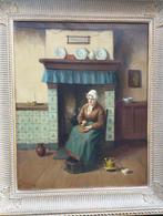 Schilderij van Hendrik van Langen 1874-1964, Antiek en Kunst, Ophalen of Verzenden
