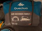 Quechua Air Seconds Family 4 Tent + Pomp, Ophalen, Gebruikt, Tot en met 4