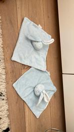 Bambino konijn lichtblauw knuffeldoekje kruidvat, Ophalen of Verzenden, Gebruikt, Konijn