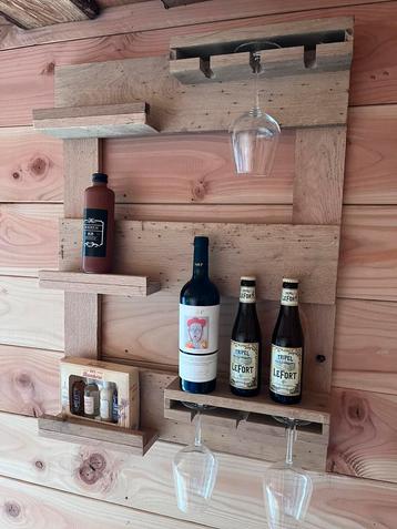 Wijnrek - eiken beschikbaar voor biedingen