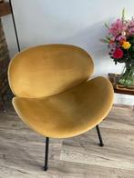 Stoel kuipstoel geel, Huis en Inrichting, Ophalen, Overige kleuren, Zo goed als nieuw, Eén