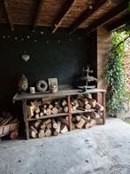 Werkbank buiten tuin garage schuur opbergen, Ophalen, Gebruikt, Bankschroef