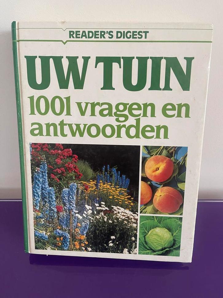 Uw Tuin - 1001 Vragen - Readers Digest, Boeken, Wonen en Tuinieren, Gelezen, Tuinieren en Tuinplanten, Ophalen of Verzenden