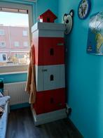 Steigerhouten vuurtoren kast, Ophalen, Gebruikt, 50 tot 70 cm, 105 cm of meer