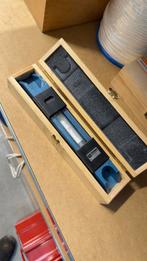 Extra precisie machinewaterpas 0,01 mm/m – in houten kist, Doe-het-zelf en Verbouw, Ophalen of Verzenden, Zo goed als nieuw