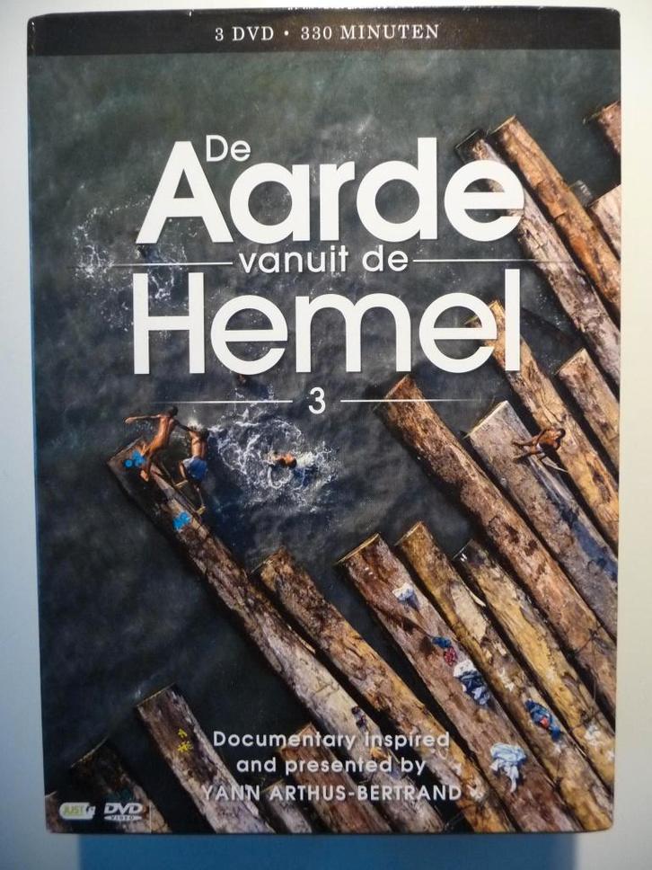 04D docu dvd: De aarde vanuit de hemel 3, 3 dvd box (nieuw), Cd's en Dvd's, Dvd's | Documentaire en Educatief, Zo goed als nieuw