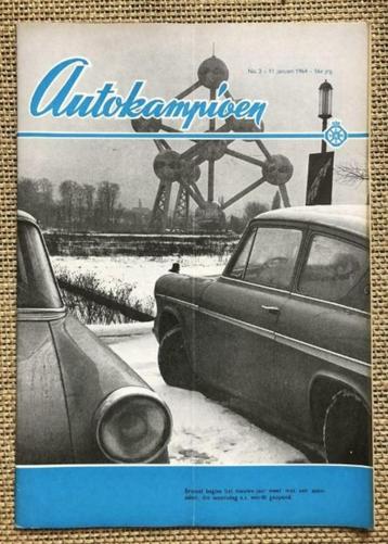 Auto Kampioen 1964: Test Austin Mini Cooper, Rover 2000 (P6) beschikbaar voor biedingen