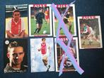 Te koop: Kaarten Marc Overmars en Jari Litmanen (AJAX), Verzamelen, Ophalen of Verzenden, Zo goed als nieuw, Ajax