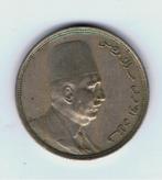 18-1334 Egypte 10 mil 1924, Postzegels en Munten, Munten | Afrika, Egypte, Ophalen of Verzenden, Losse munt