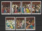 Equatoriaal-Guinea Michel 298-304 gestempeld  KERSTMIS, Ophalen of Verzenden, Overige landen, Gestempeld