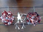 Decoratie Bloemen en Herten Gewei - Ophalen, Ophalen of Verzenden, Zo goed als nieuw
