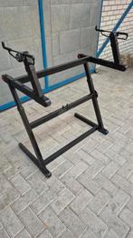 Z.g.a.n. dubbel keyboard standaard, Muziek en Instrumenten, Keyboards, Ophalen, Zo goed als nieuw, 61 toetsen, Overige merken