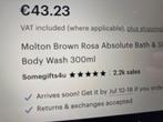Molton Brown bath and shower, Ophalen of Verzenden, Nieuw, Bad & Douche