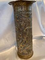 Trench Art Artillerie Huls Vaas 1914-18, Ophalen of Verzenden