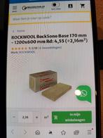 Rockwool rocksono 170 mm. Zeer goede dak/wandisolatie. 120c6, Ophalen, 10 tot 15 m², Nieuw, Steenwol