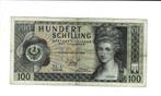 Oostenrijk, 100 Schilling 1969, Postzegels en Munten, Bankbiljetten | Europa | Niet-Eurobiljetten, Verzenden, Duitsland