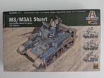 Italeri M3/M3A1 Stuart, Bolt Action, Hobby en Vrije tijd, Modelbouw | Auto's en Voertuigen, Italeri, Nieuw, Ophalen of Verzenden
