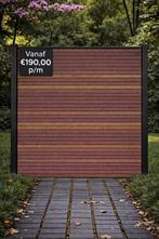 Composiet beton of aluminium schutting incl montage/matriaal, Ophalen, Overige materialen, 1 tot 2 meter, 6 meter of meer