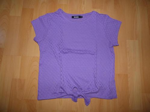 Mooi paars t-shirt (ajour) Europe Kids, maat 146/152 NIEUW!, Kinderen en Baby's, Kinderkleding | Maat 146, Nieuw, Meisje, Shirt of Longsleeve
