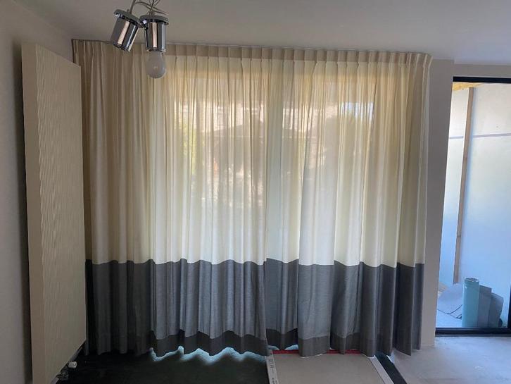 Gordijn merk Kendix met 2 rails, Huis en Inrichting, Stoffering | Gordijnen en Lamellen, Gebruikt, 200 cm of meer, 200 cm of meer