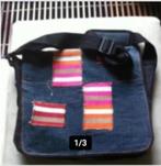 Schoudertas zwart Br 40 cm H 30cm, Sieraden, Tassen en Uiterlijk, Tassen | Schoudertassen, Ophalen of Verzenden, Zo goed als nieuw