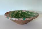Ambachtelijke Provençaalse test terracotta geel / groen, Antiek en Kunst, Antiek | Keramiek en Aardewerk, Ophalen of Verzenden