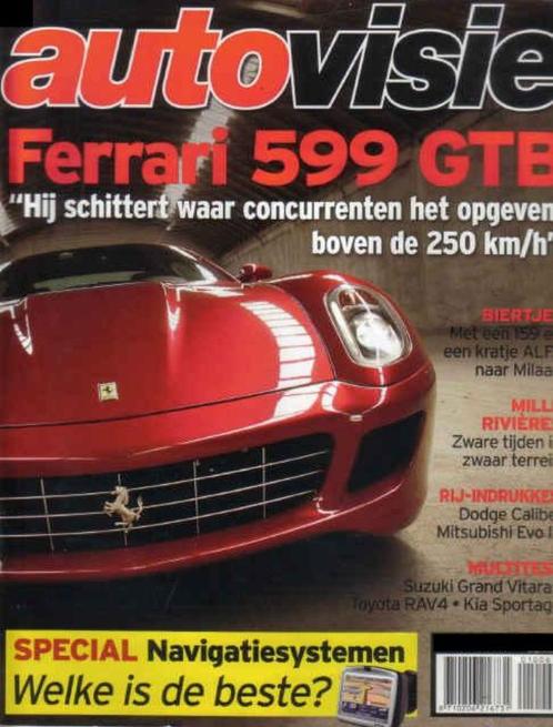 Autovisie 10 2006 : Jeep Wrangler - Ferrari 599 GTB - Volvo, Boeken, Auto's | Folders en Tijdschriften, Gelezen, Algemeen, Ophalen of Verzenden