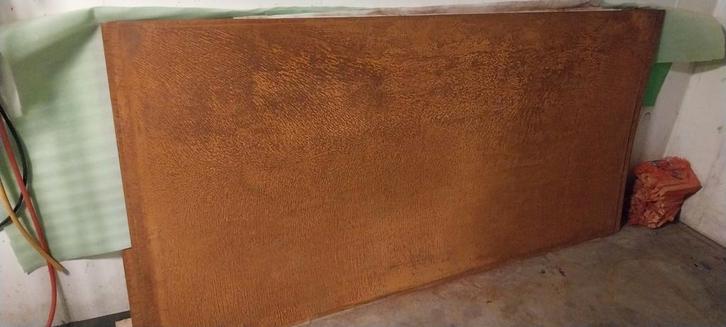 Cortenstaal platen 2500x1250x1mm - 16 stuks, Doe-het-zelf en Verbouw, Platen en Panelen, Zo goed als nieuw, Overige materialen