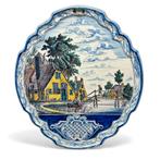 Tichelaar Makkum plaquette, Antiek en Kunst, Ophalen of Verzenden