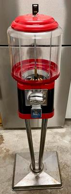 Retro rode kauwgomballen stuiterballen automaat merk Beaver, Ophalen, Zo goed als nieuw
