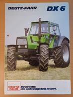 Folder Deutz Fahr DX 6 Nederlandstalig, Ophalen of Verzenden, Gelezen, Tractor en Landbouw