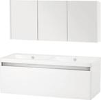 Stripe badkamer spiegelkast 120 cm, Ophalen, Spiegelkast, 100 tot 150 cm, Nieuw