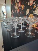 Art Deco Champagne/Cocktail & Likeur Glazen Val St Lambert, Ophalen of Verzenden