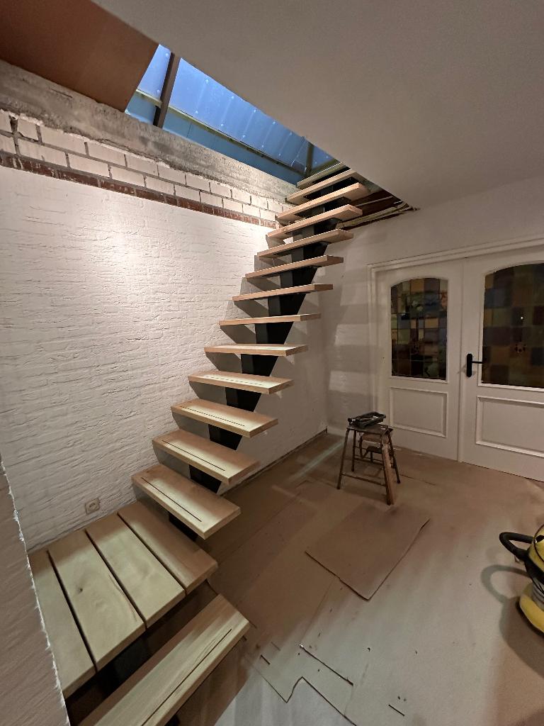 Trap op maat, Doe-het-zelf en Verbouw, Ladders en Trappen, Ophalen of Verzenden, Nieuw, 2 tot 4 meter