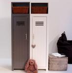 Leuke kinderkast lockermodel [antraciet], Ophalen, 50 tot 70 cm, 105 cm of meer, Zo goed als nieuw