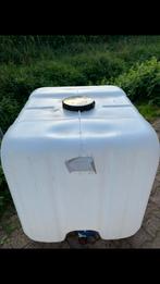 1000 Liter IBC Vat - Gebruikt, Ophalen, Kunststof, Gebruikt, Met kraantje